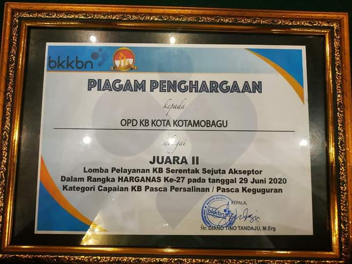 Kotamobagu Turut Serta Catat Rekor MURI Pelayanan Keluarga Berencana Nasional