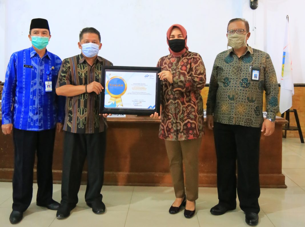 Sukses Laksanakan Sensus Penduduk Online, Kotamobagu Dapat Penghargaan