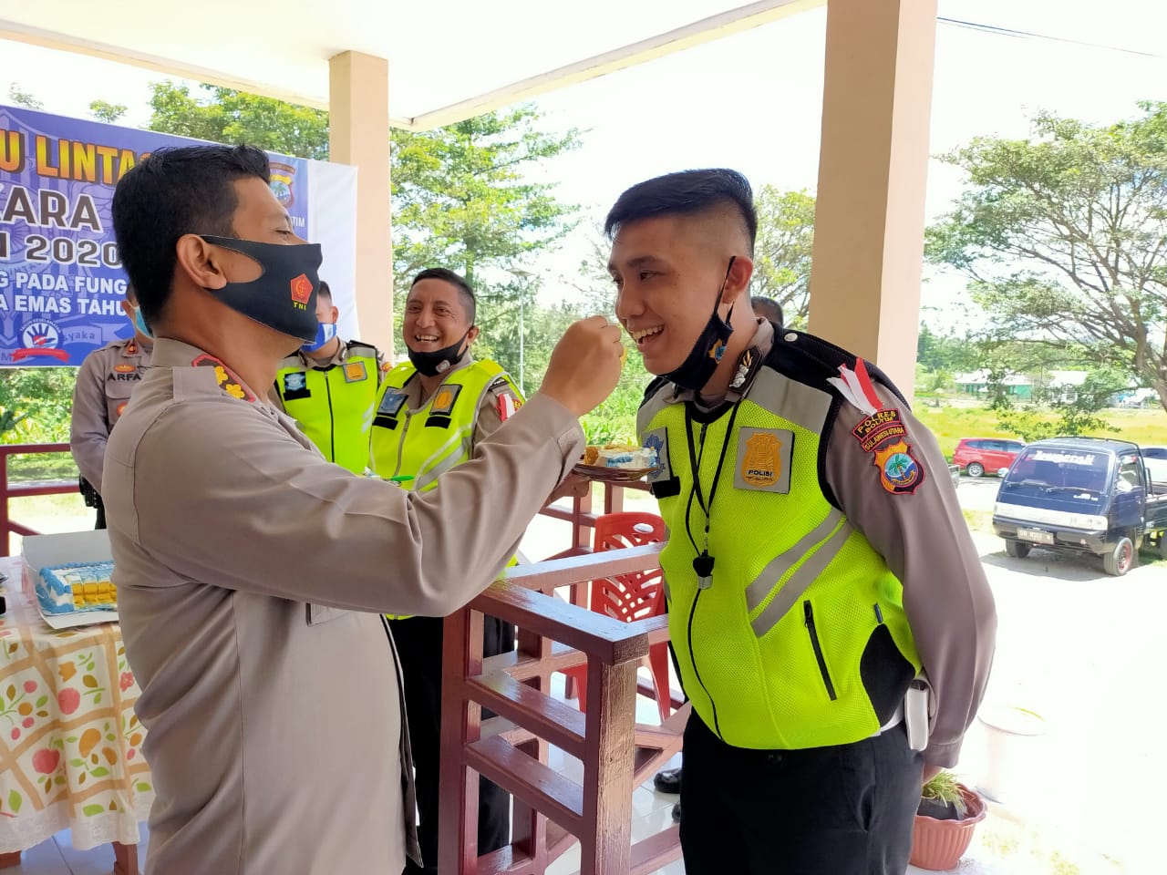 Polres Boltim Gelar Syukuran HUT Polantas Ke-65