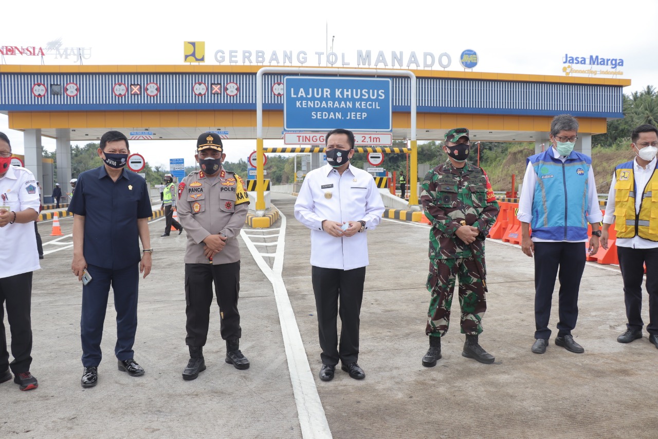 Jalan Tol Manado-Bitung Resmi Beroperasi