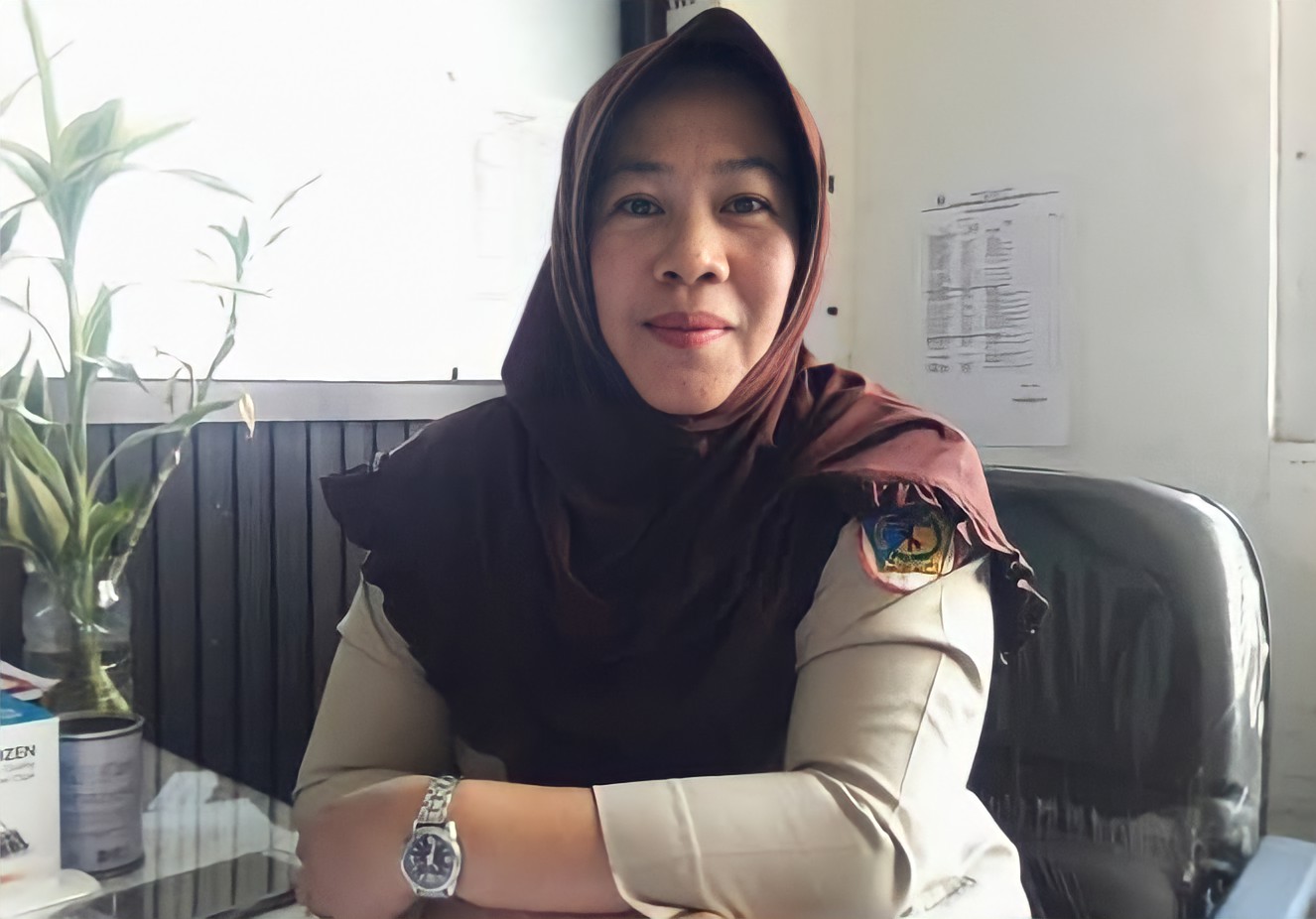 Sarida Mokoginta Penyerahan SK CPNS dan PNS Kotamobagu