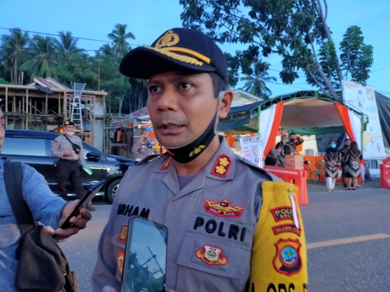 90 Personil BKO Pengaman Pilkada Tiba di Polres Boltim Pilkada