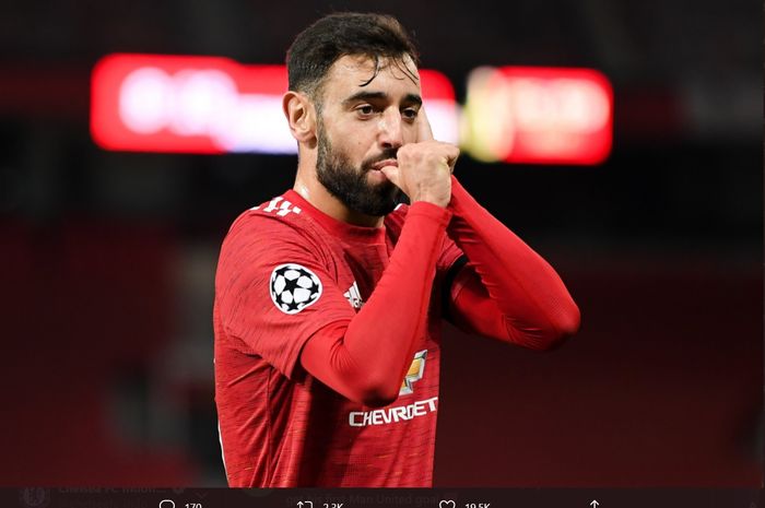 Bruno Fernandes Manchester United vs Liverpoll