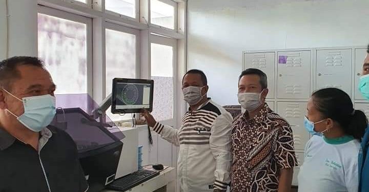 Fraksi Hanura Cek Kondisi Laboratorium RSUD Kotamobagu Fraksi Hanura
