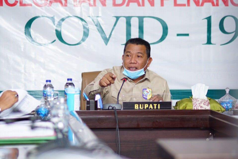 Bupati Bolmut Perintahkan Camat dan Kepala Desa Aktifkan Posko Satgas Covid-19 Posko Satgas Covid-19