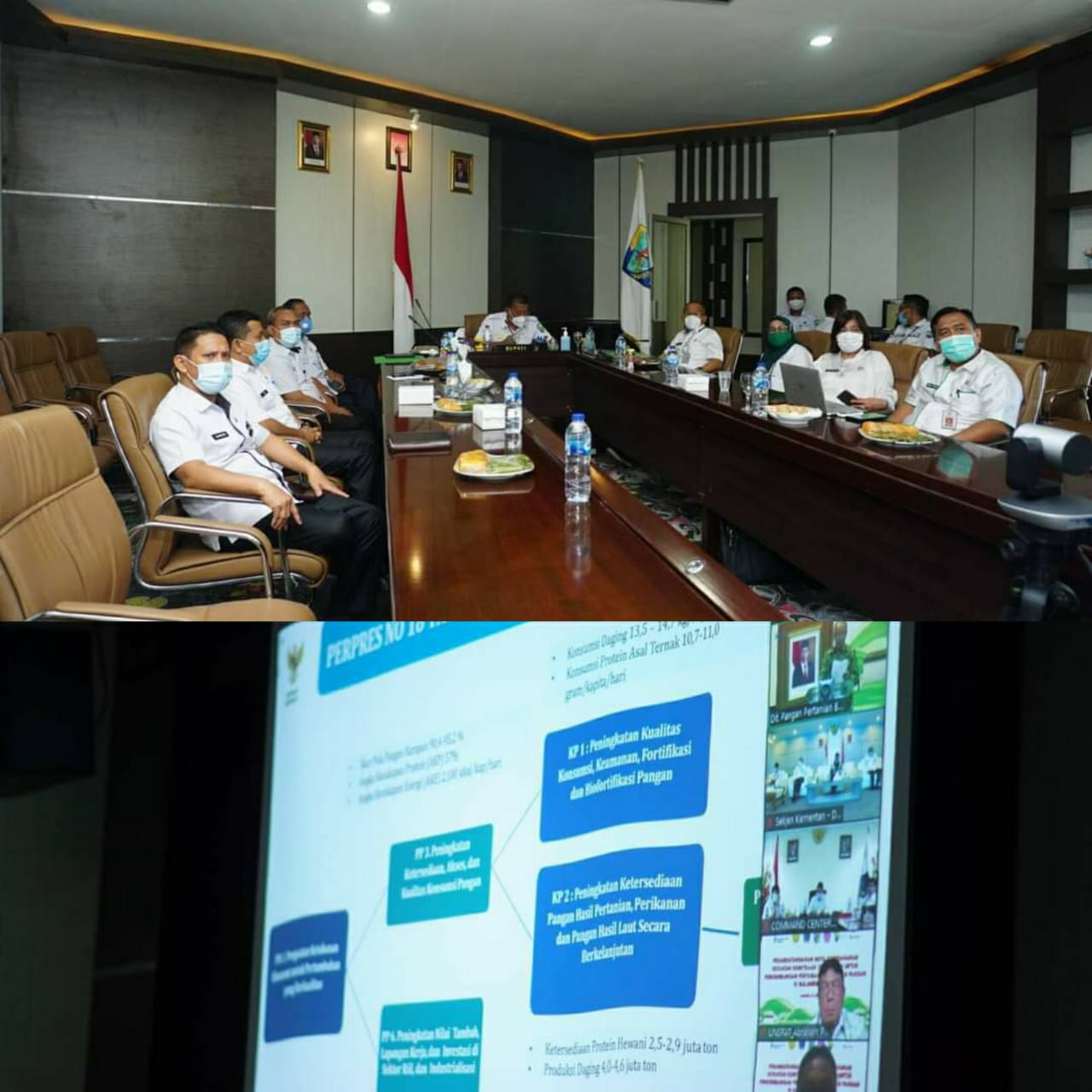 Bolmut Teken MoU Triple Helix, Penguatan Ketahanan Pangan dan Sapi Potong Teken MoU