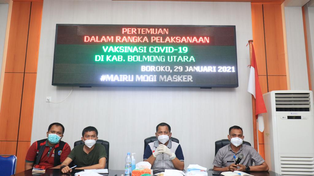Ini Jadwal dan Tempat Pelaksanaan Vaksinasi Corona di Bolmut Vaksinasi corona