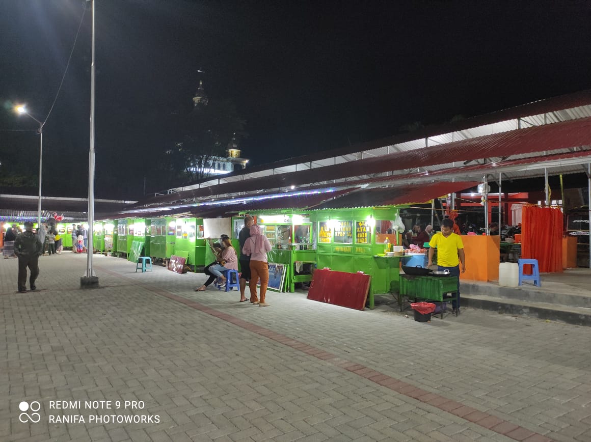 Pasar Kuliner Kotamobagu Protokol Kesehatan