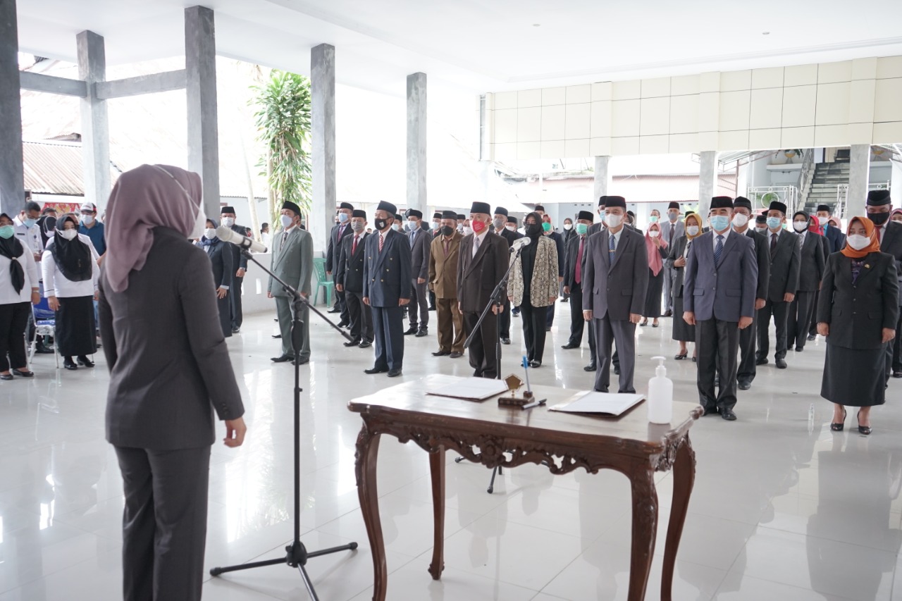 Wali Kota Tatong Bara Lantik 192 Pejabat di Pemkot Kotamobagu Pelantikan Pejabat