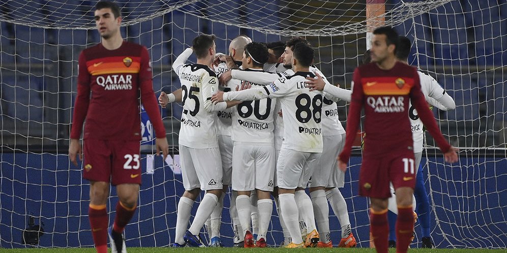 Kalah 2-4 dari Spezia, AS Roma Tersingkir dari Coppa Italia AS Roma vs Spezia