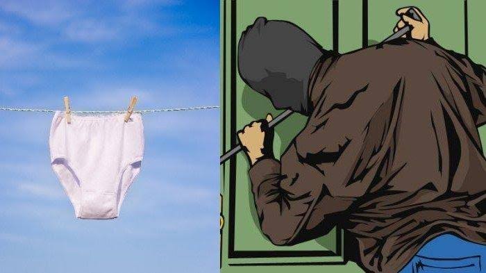 Pencurian Celana Dalam Resahkan Warga Kotamobagu, Polisi Imbau Korban Melapor Pencurian celana dalam