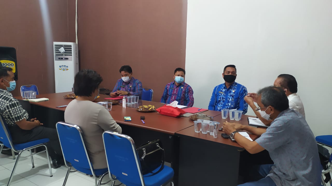 Pertemuan antara Dinsos Kotamobagu dan DPRD Provinsi Sulut SOP Disabilitas