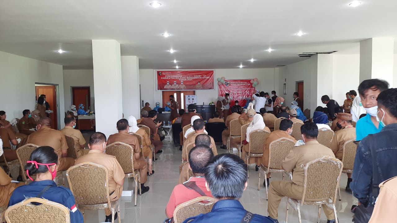 11 Sasaran Vaksinasi Covid-19 di Bolmut, Hanya Dua Yang Penuhi Kriteria Vaksinasi Covid-19