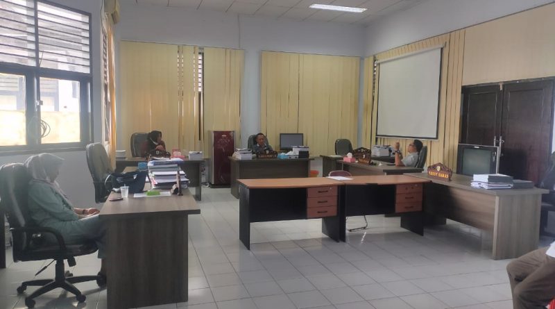 Komisi 1 DPRD Kotamobagu Persiapkan Agenda Kerja Maret Rapat kerja