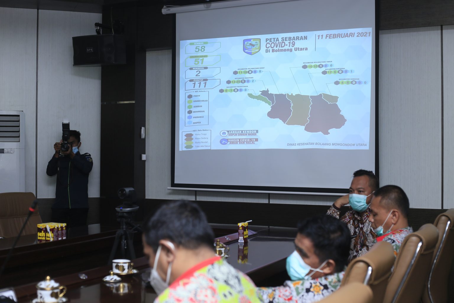 Desa Bersatatus Zona Merah di Bolmut Akan Diumumkan Zona Merah