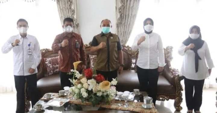 Wali Kota Kotamobagu Terima Kunjungan BNN Sulut BNN