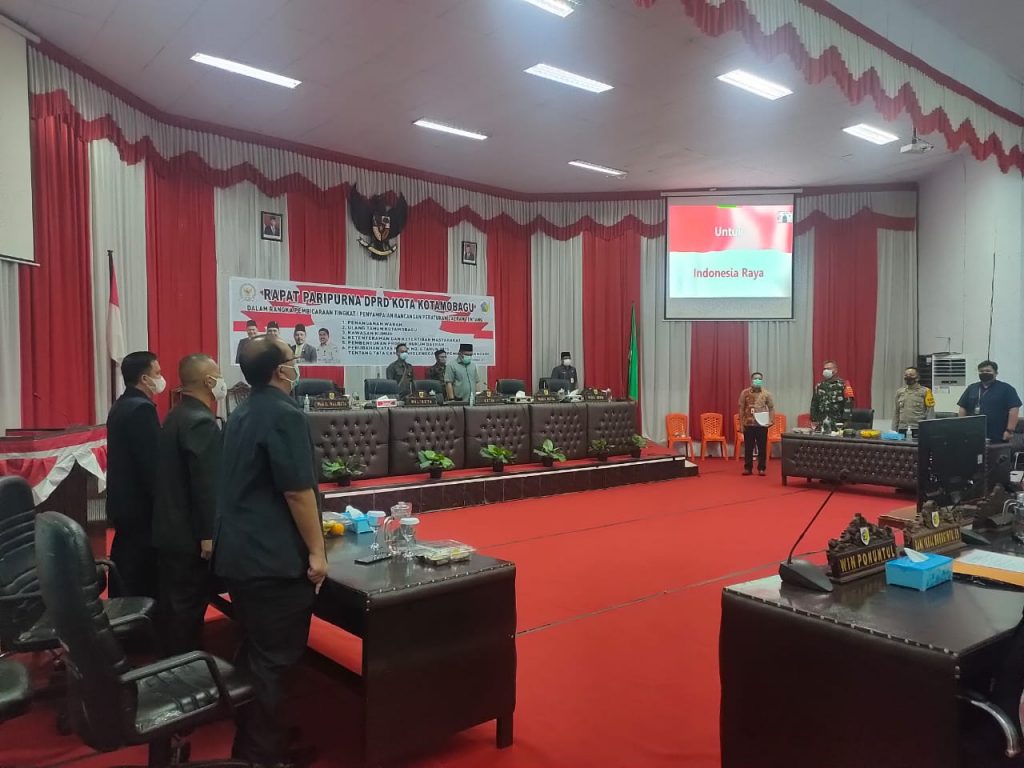 Ketua DPRD Kotamobagu Sukses Pimpin Paripurna Enam Ranperda Ranperda