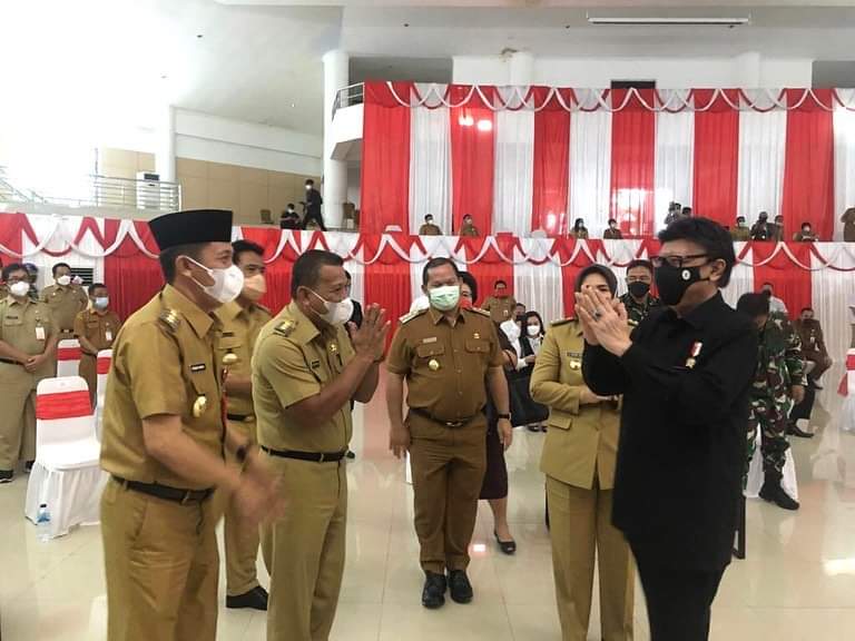 Bupati Bolmut Hadiri Kunker Menpan-RB Menpan-RB