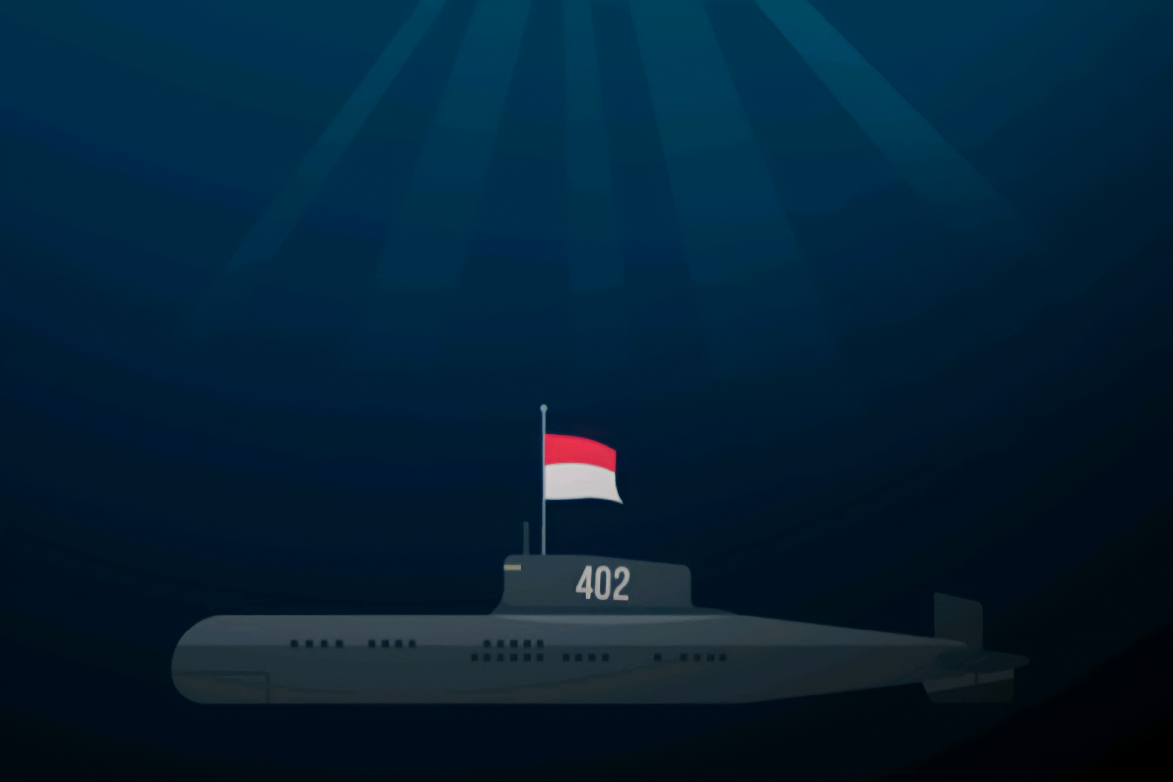 Hening Cipta Buat Seluruh Awak KRI Nanggala-402 yang Dinyatakan Gugur KRI Nanggala 402