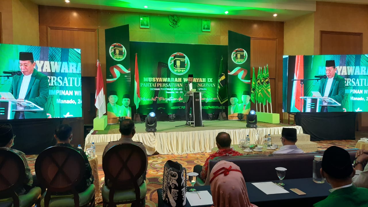 Aklamasi, Depri Pontoh Kembali Ketua DPW PPP Sulut Depri Pontoh