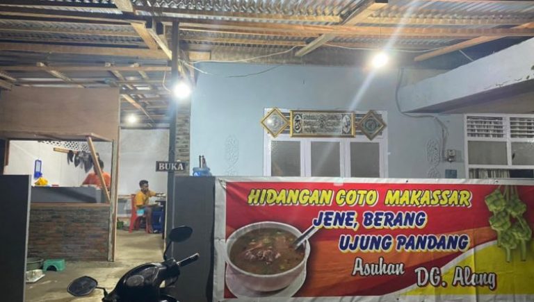 Usaha Coto Milik Daeng Alang di Mogolaing Beromzet Rp2 Juta dalam Sehari Omzet