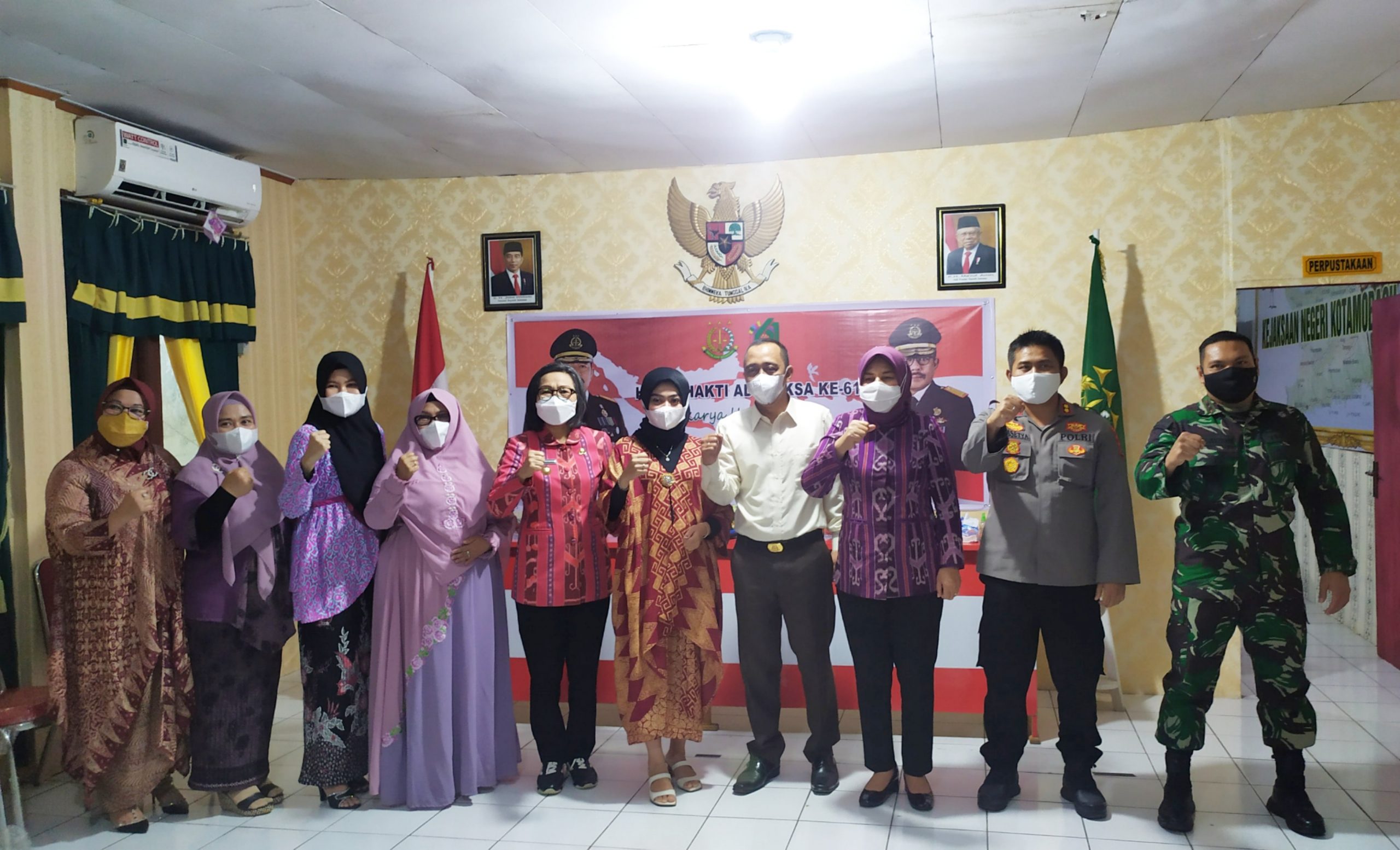 Hadiri Syukuran Hari Bhakti Adyaksa ke-61, Wali Kota Ucapkan Selamat