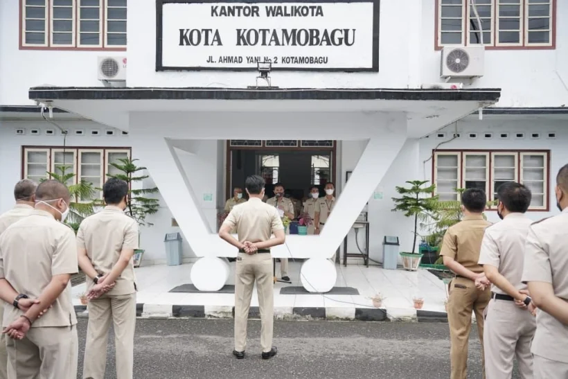 Sekda Kotamobagu Ingatkan ASN Patuhi Protokol Kesehatan Protokol kesehatan