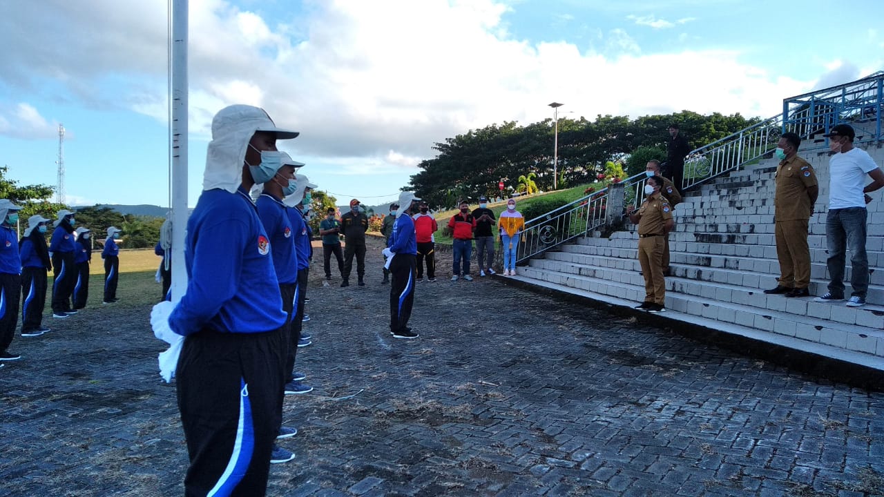 Pembukaan Diklat Paskibraka Boltim Paskibraka