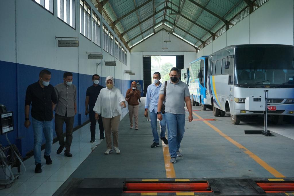 Wali Kota Tinjau Balai Pengujian Kendaraan Bermotor Kotamobagu