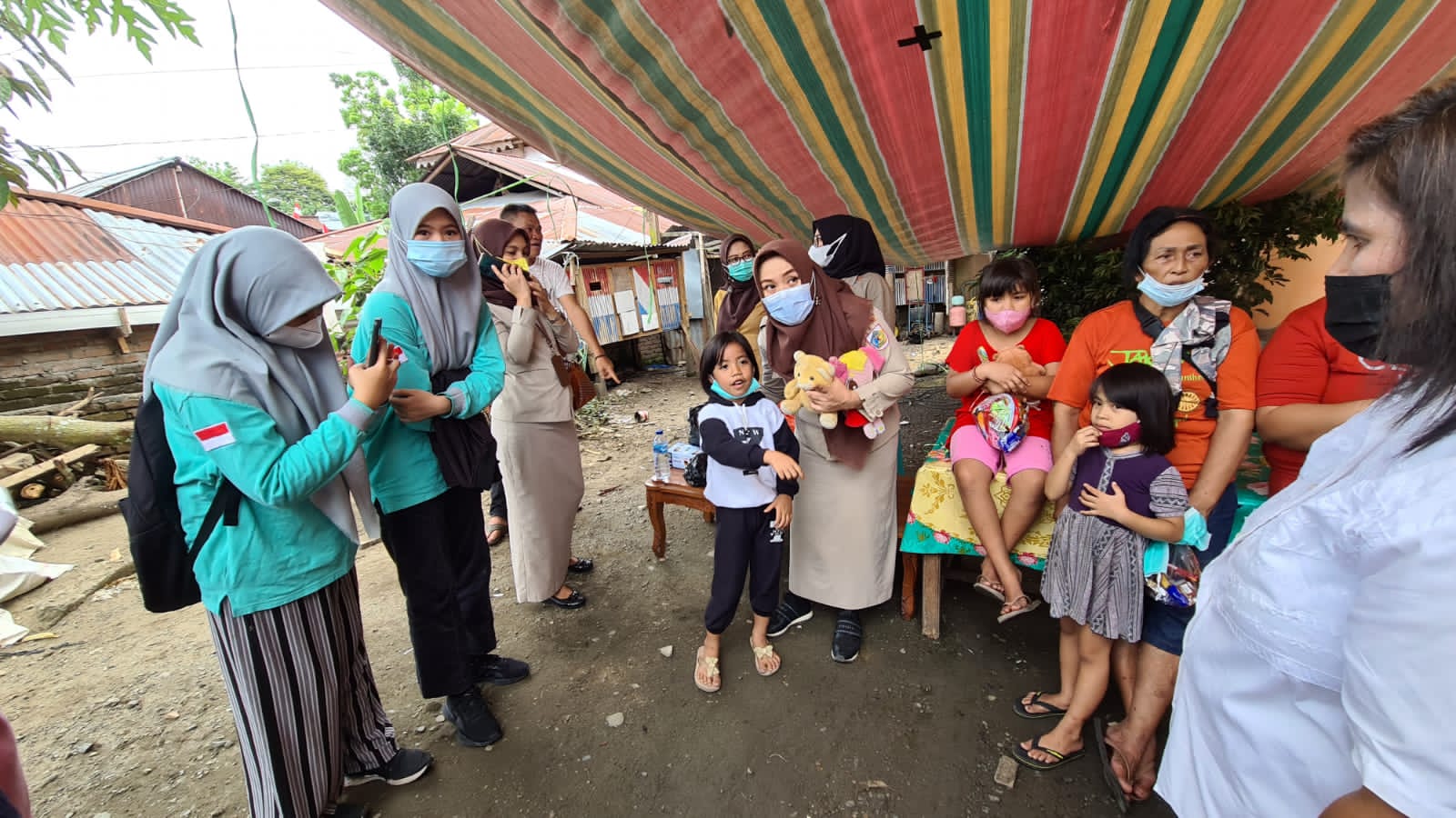 DP3A Kotamobagu Lakukan Trauma Healing bagi Anak-anak Korban Kebakaran di Kotobangon Trauma Healing