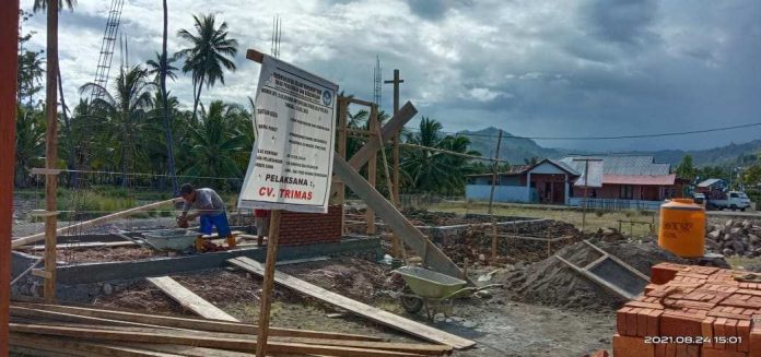 Pemkab Boltim Pacu Pembangunan Failitas Pendidikan Proyek