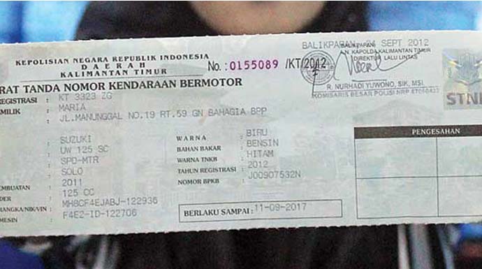 Hemat Kantong, ini Biaya Perpanjangan STNK Online STNK
