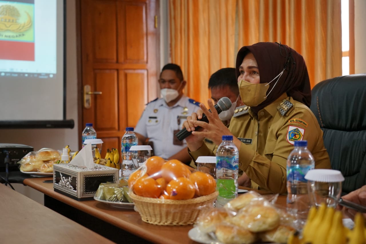 Tatong Bara Evaluasi RPJMD di 3 OPD Kotamobagu ini