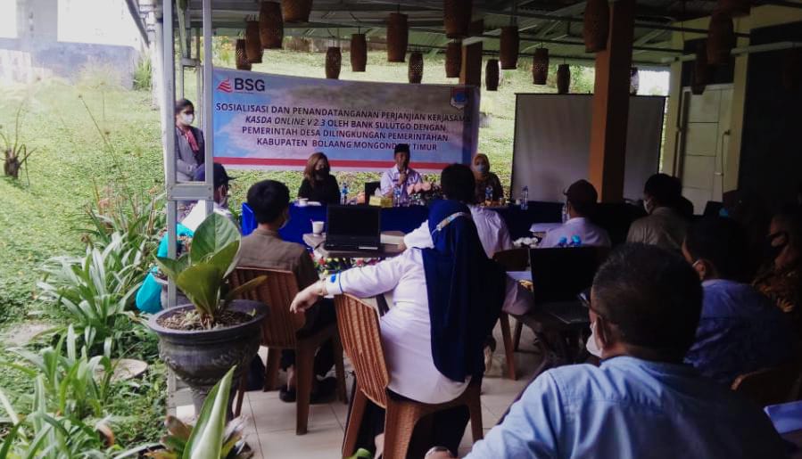 Wabup Oskar Manopo Menghadiri Sosialisasi Kasda Online