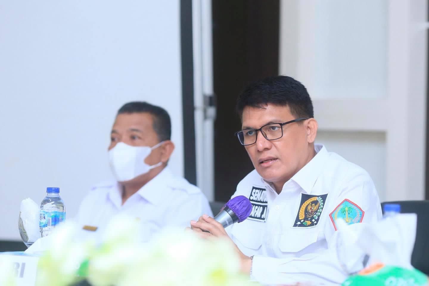 Kunker ke Bolmut, Djafar Alkatiri Bahas Rancangan RUU Penyuluhan Pertanian, Perikanan dan Kehutanan