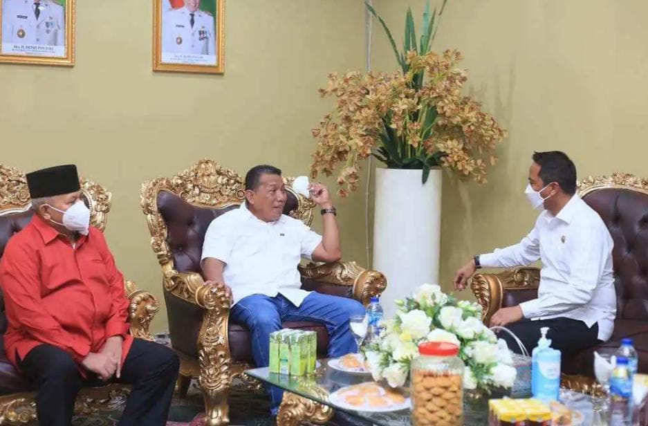 Kunker Ke Bolmut, Sachrul Berharap Bisa Jalin Kerjasama Boltim-Bolmut