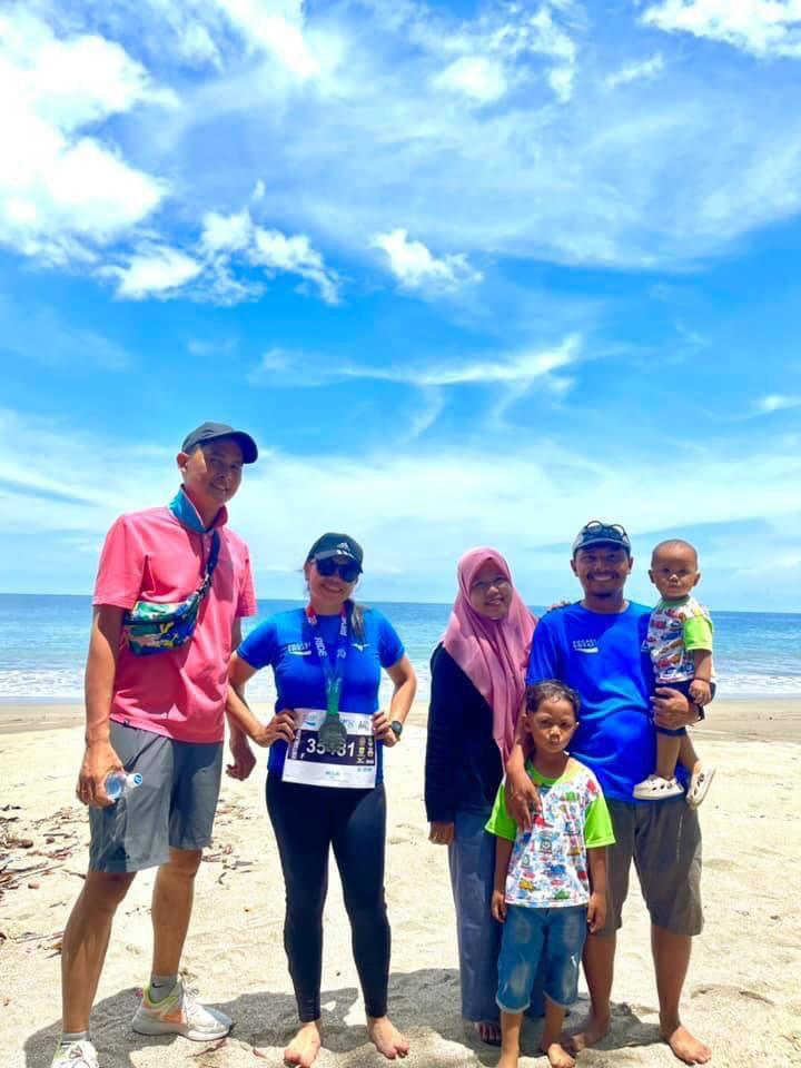 Ikuti PSR 2021, Meilin, Wanita Pertama di BMR Finish Full Marathon Non Atlet