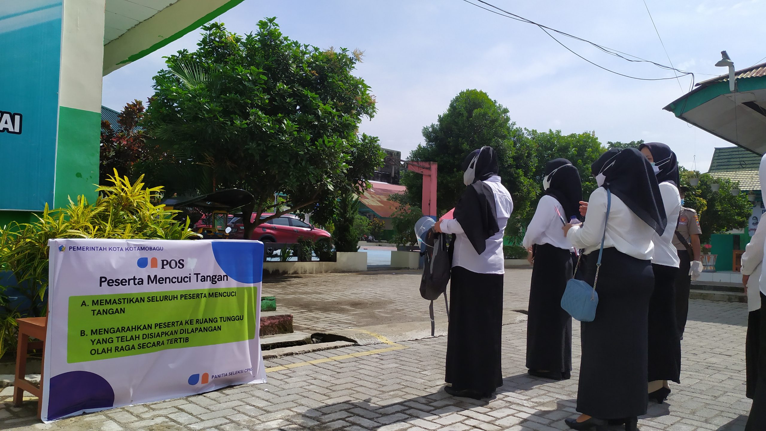 Datang ke Lokasi Tes SKD, Peserta CPNS Diminta Patuhi Prokes