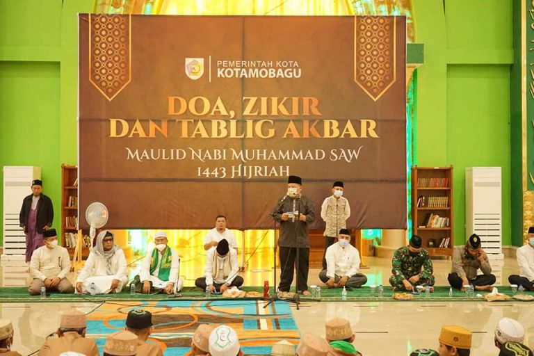 Peringatan Maulid Nabi mUhammad SAW di Kotamobagu