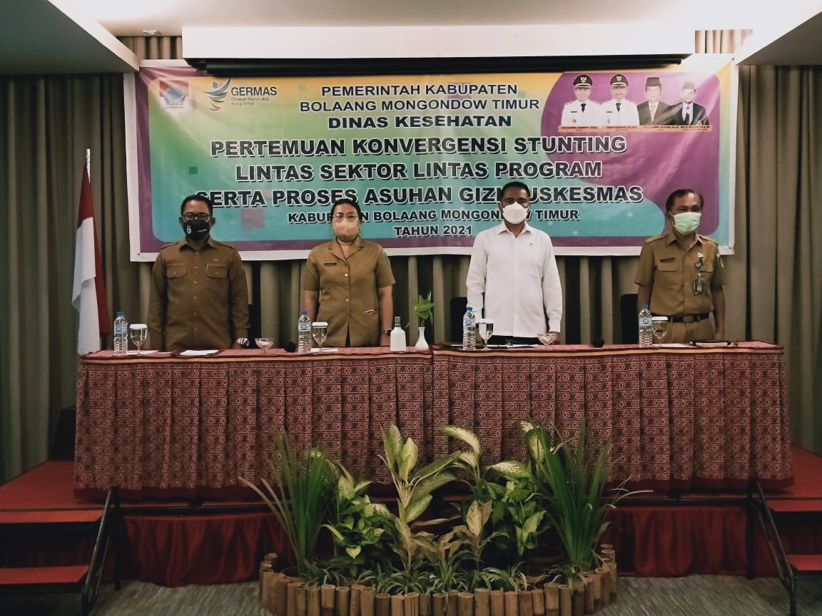 Bupati Sachrul Secara Resmi Membuka Pertemuan Konvergensi Stunting