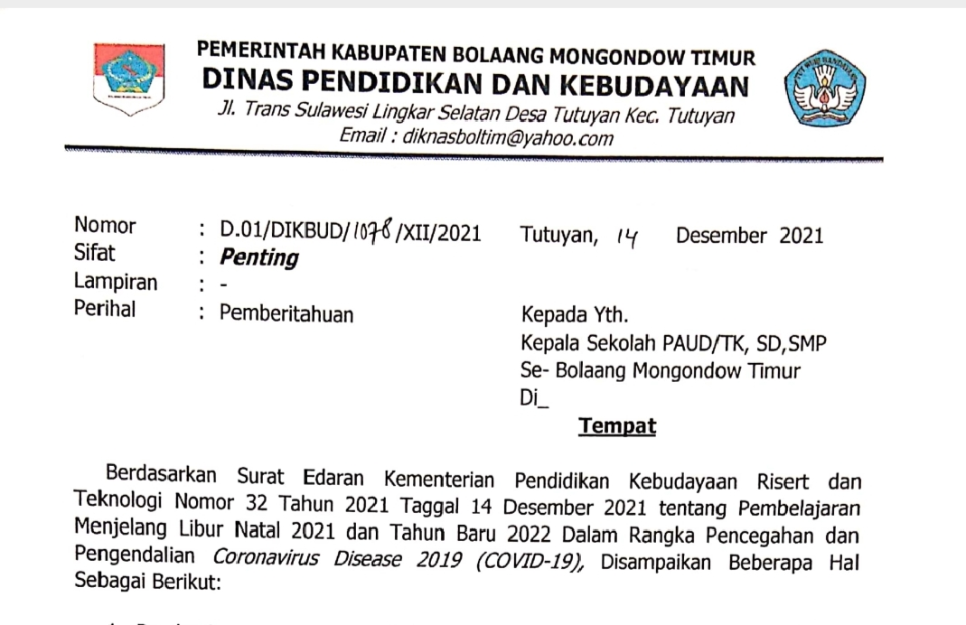 Kabar Gembira, Libur Semester Ganjil 2021 Tetap Ada