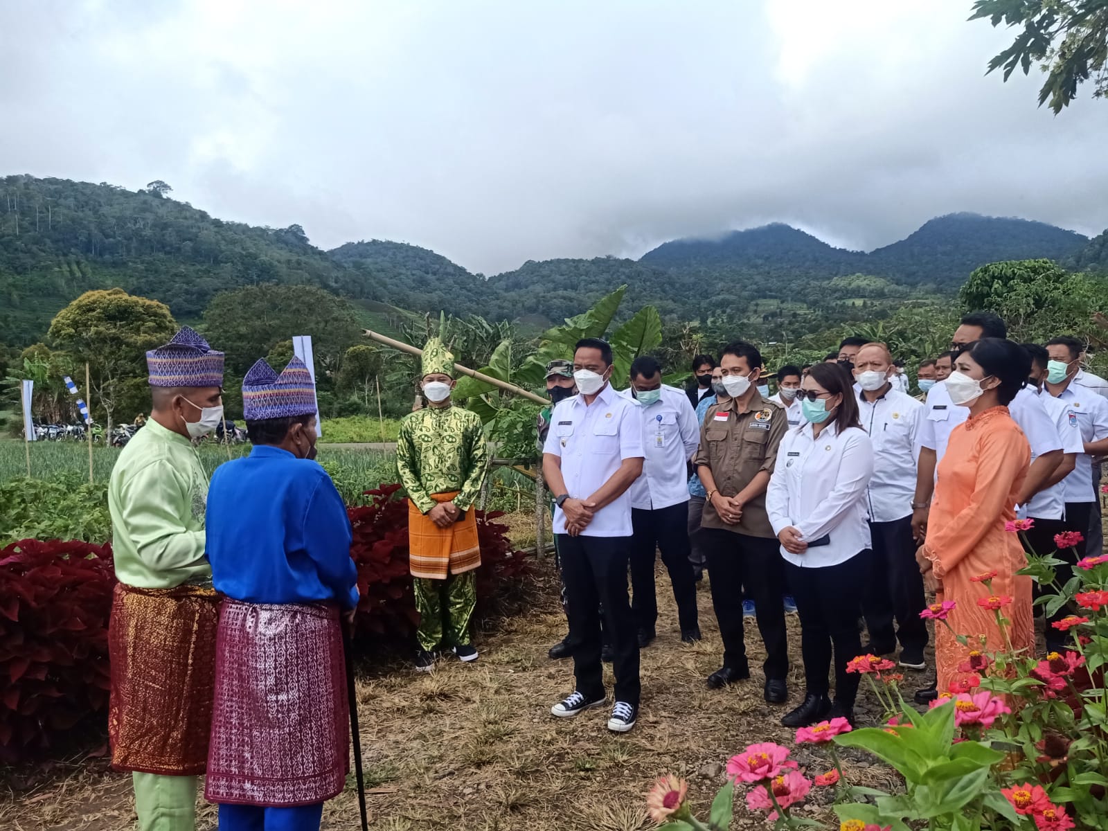 Bupati Sachrul Hadiri Acara Pencanangan Pilot Project Kampung Reforma Agraria
