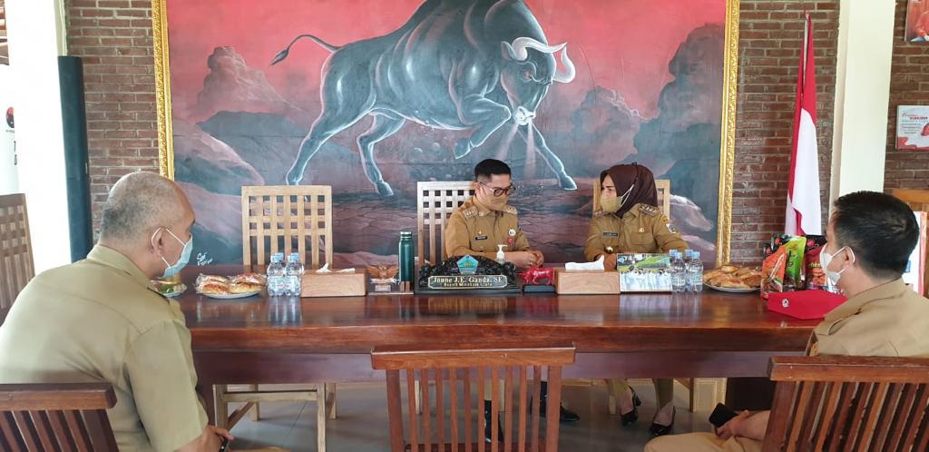 Wali Kota Tatong Bara Lakukan Kunjungan ke Pemkab Minahasa Utara, Bahas Sektor Pembangunan