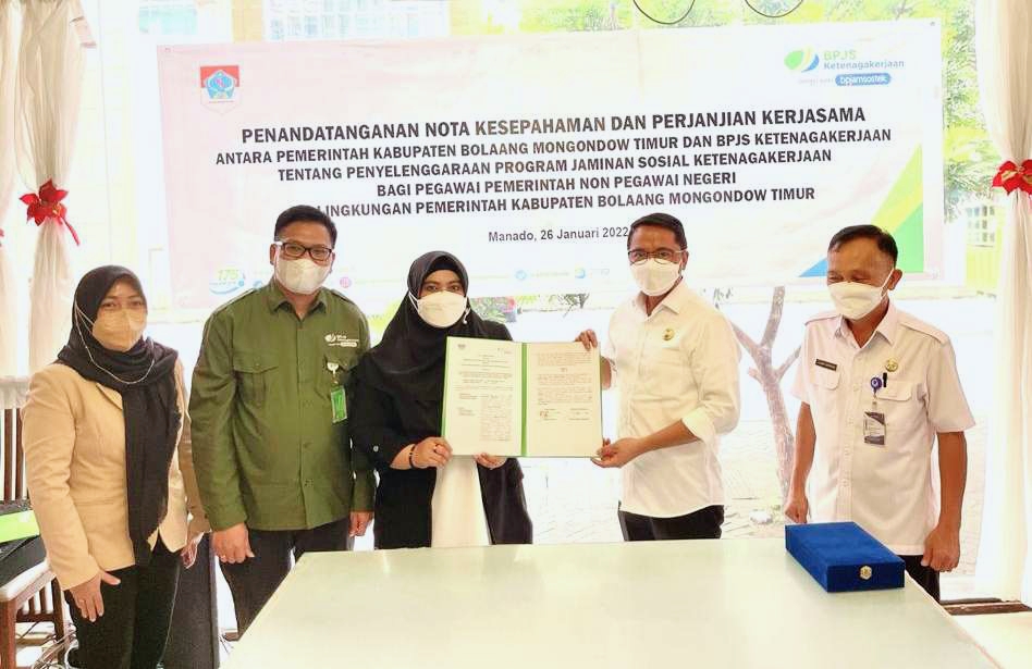 Bupati Sam Sachrul Tandatangani MoU Bersama BPJS Kesehatan