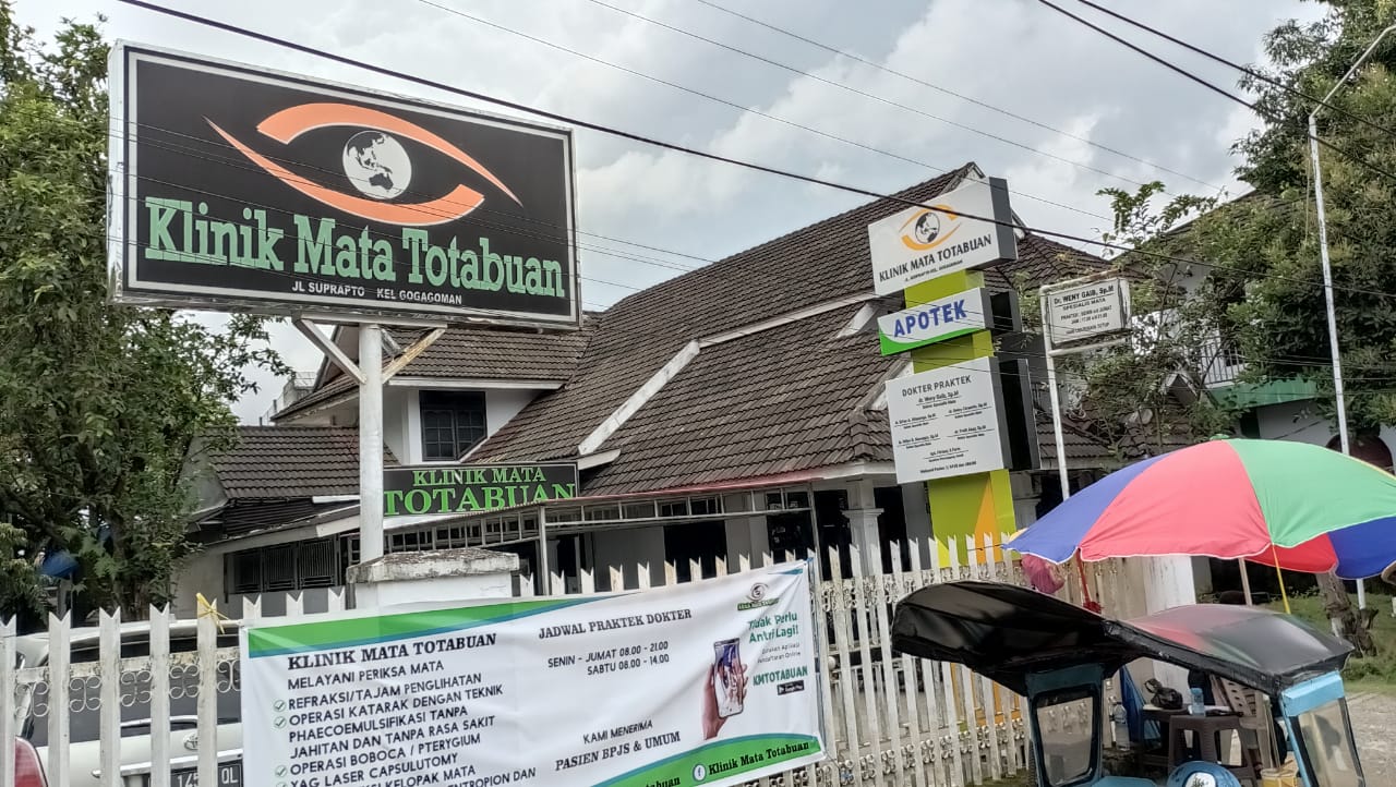 Klinik Mata Totabuan Bekerja Sama Dengan BPJS Kesehatan, Melayani Pemeriksaan Mata Gratis dan Pemberian Obat Gratis