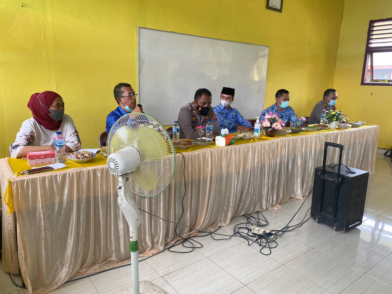 Untuk Memacu Program Percepatan Vaksin Anak Usia 6-11 Tahun, Pemkab Boltim Gelar Rakor Lintas Sektor