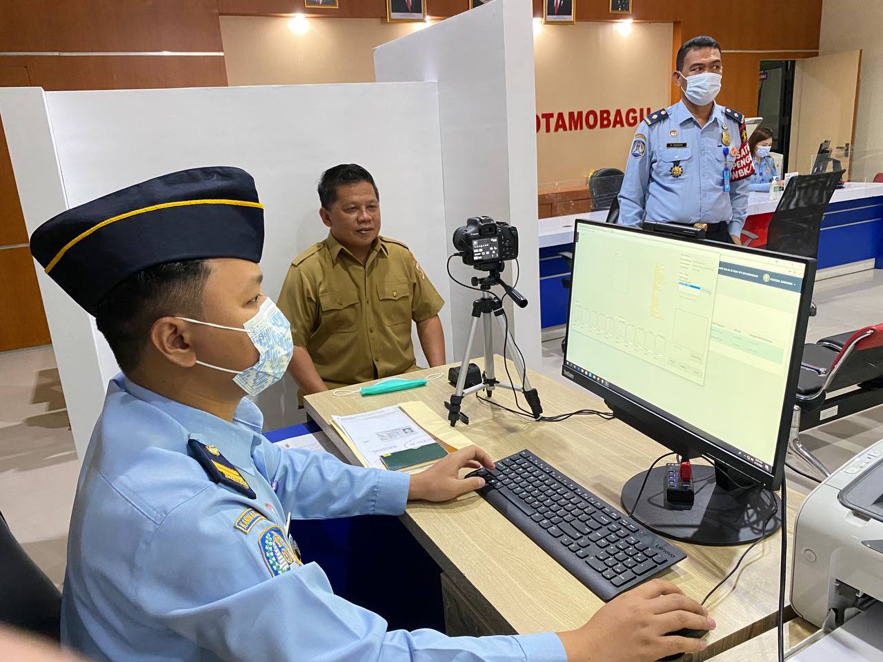 Wawali Nayodo Koerniawan Apresiasi Pelayanan Paspor di Kantor Imigrasi Kotamobagu