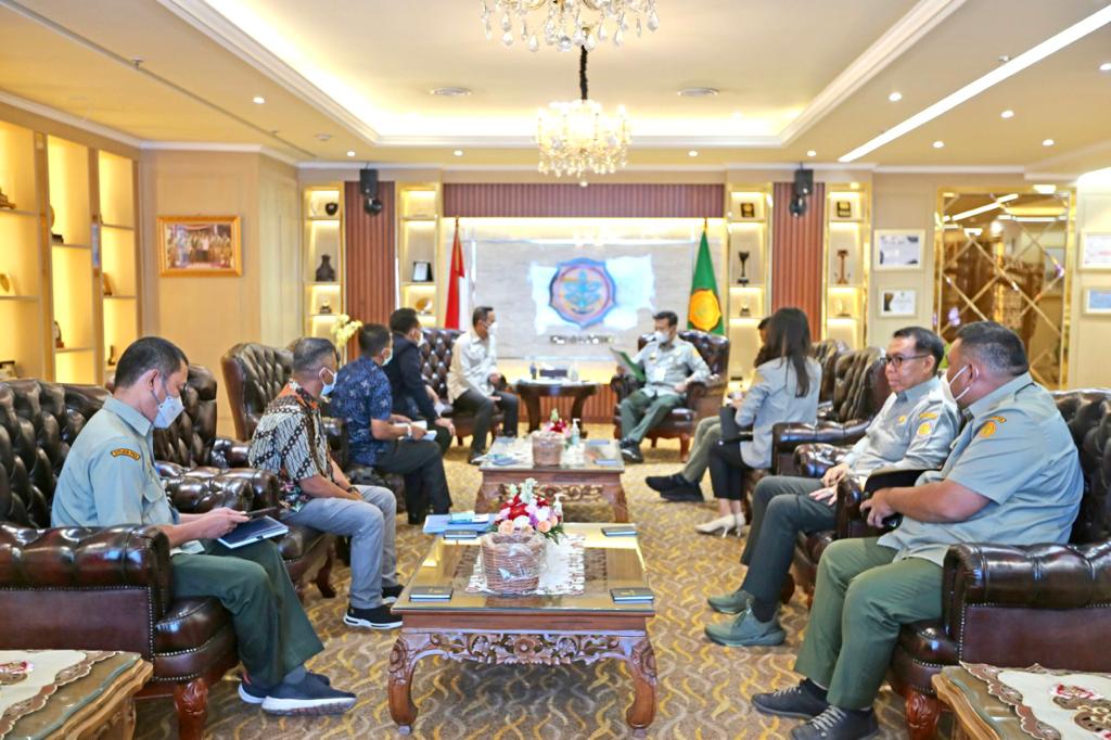 Pertemuan antara Mentan-RI dengan Bupati Boltim Dihadiri Seluruh Dirjen