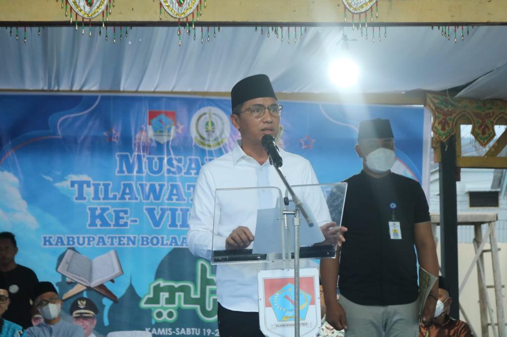 Bupati Sam Sachrul Menutup Secara Resmi Gelaran MTQ ke-VII di Boltim