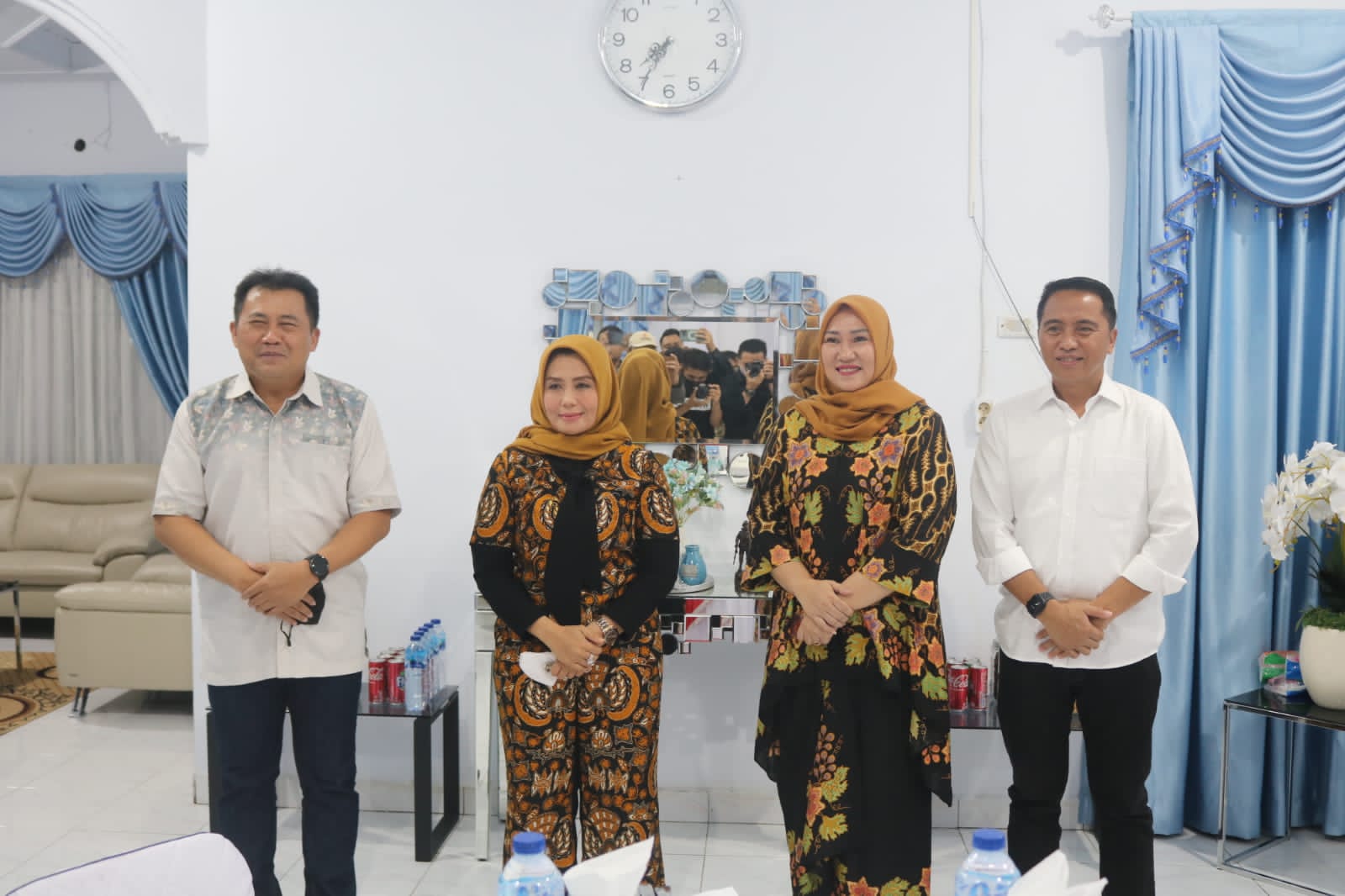 Bupati Sam Sachrul Sambut Kedatangan Kapolda Sulut